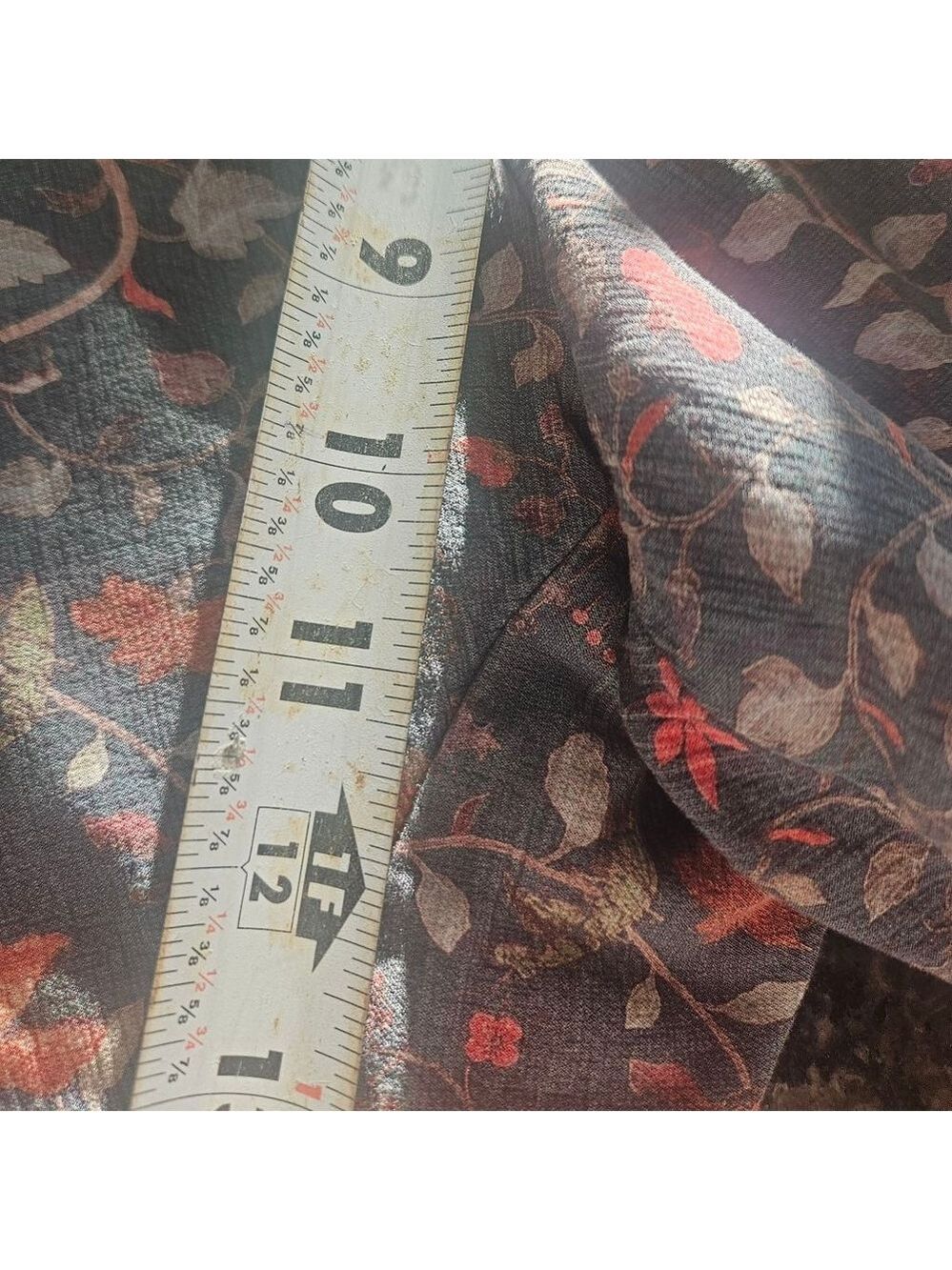 Peruvian Connection Moorea Trousers – Birds & Floral Print – Size 14 - Picture 5 of 12